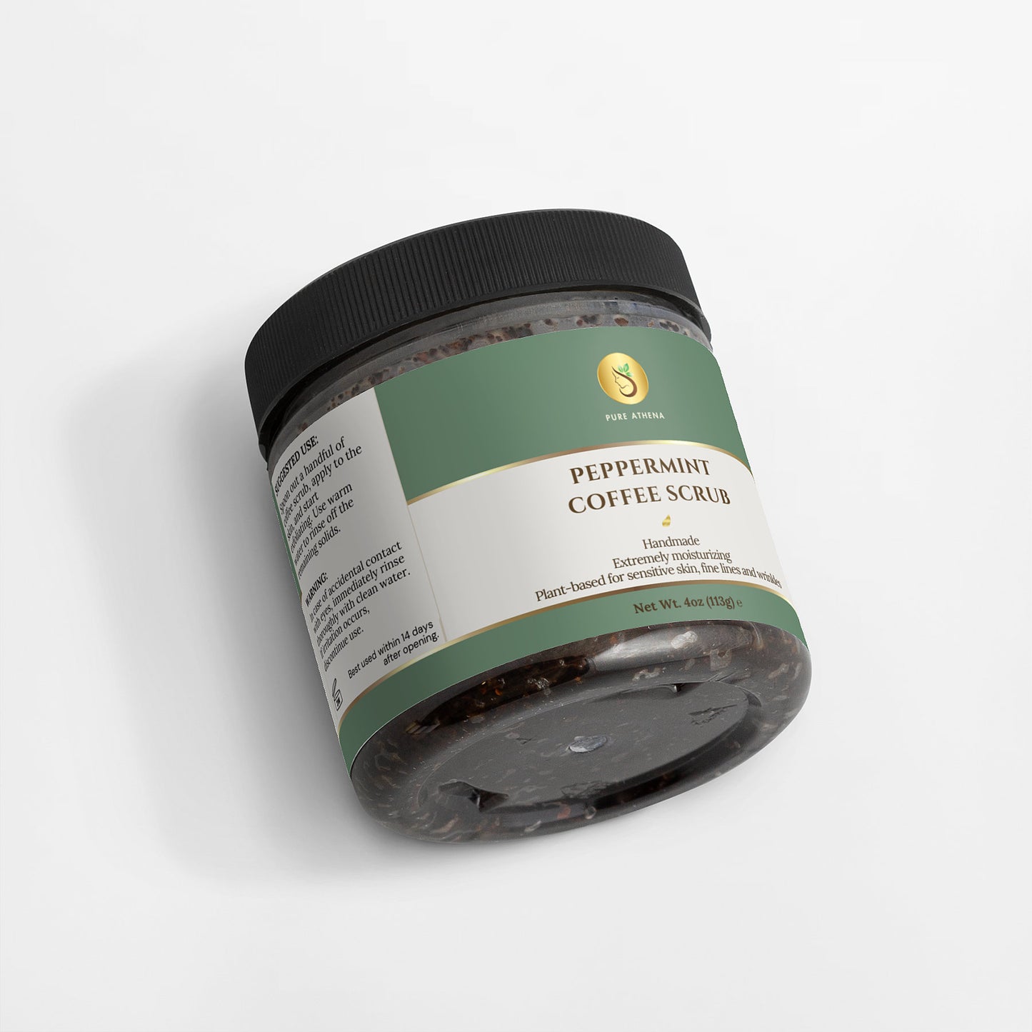 Peppermint Coffee Scrub