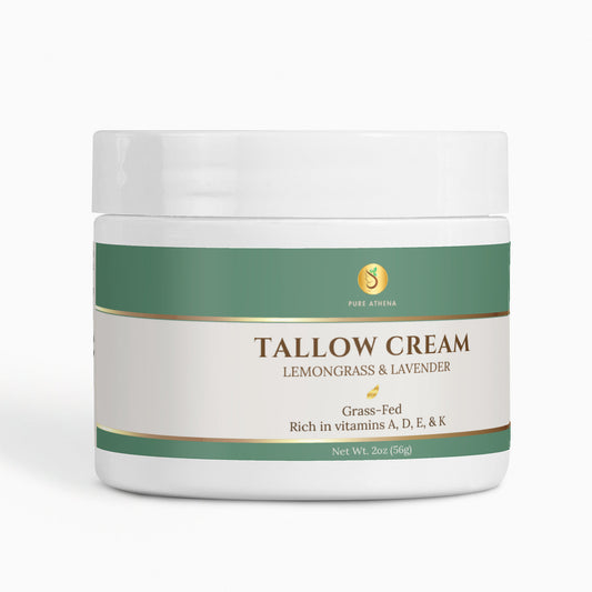 Grass-Fed Tallow Cream: Lavender & Lemongrass