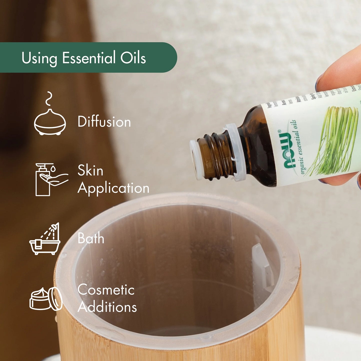 Essential Oils, Nature'S Shield, Energizing Aromatherapy Scent, Blend of Pure Essential Oils, Vegan, Child Resistant Cap, 1-Ounce