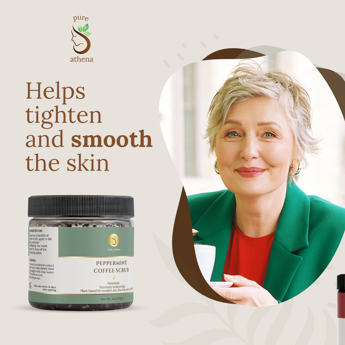 Peppermint Coffee Scrub