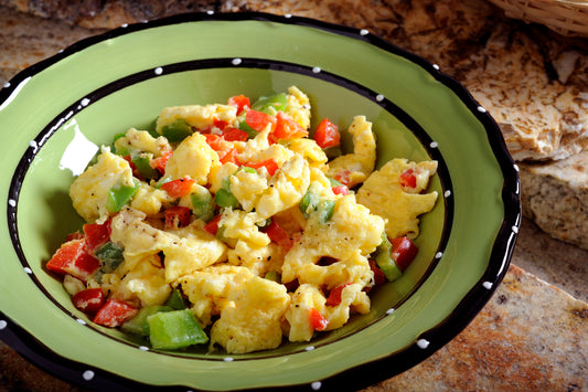 Eat Your Way to Healthy Hormones: Loaded Egg Scramble Breakfast