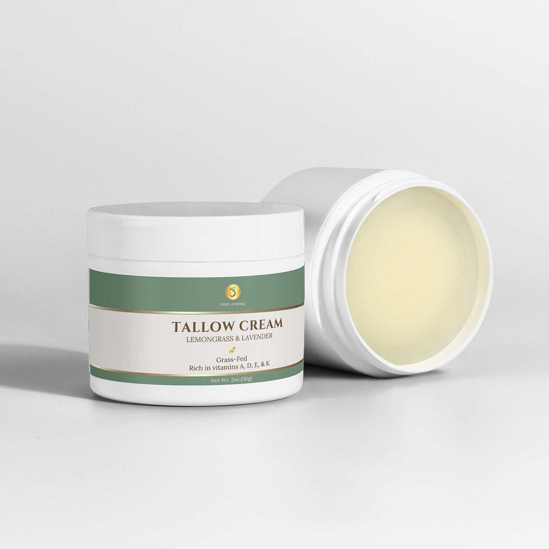 Grass-Fed Tallow Cream: Lavender & Lemongrass