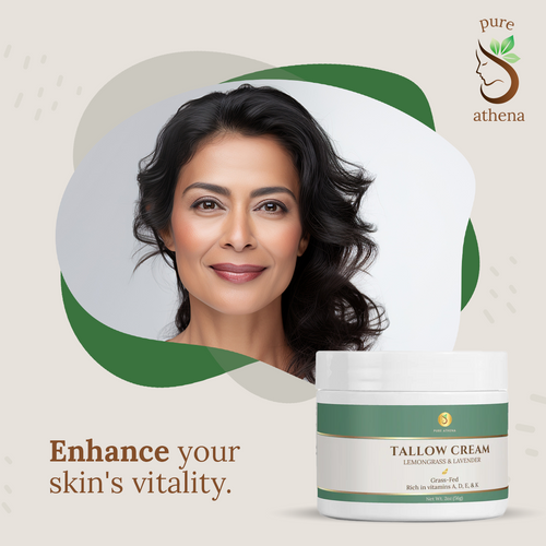 Grass-Fed Tallow Cream: Lavender & Lemongrass