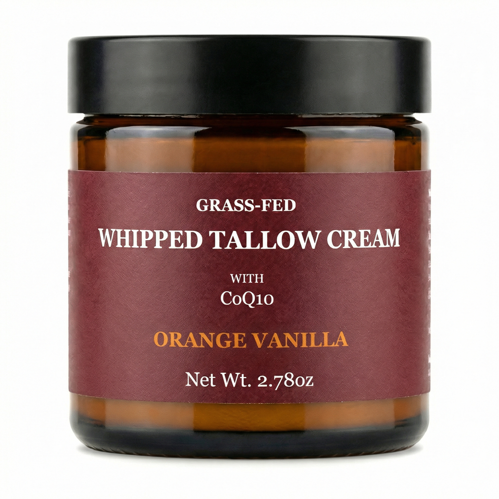NEW Grass-Fed Whipped Tallow Cream w/CoQ10