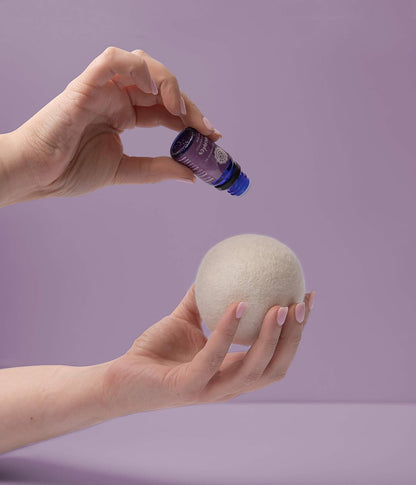Wool Dryer Balls Organic: Our Big Wool Spheres Are the Best Fabric Softener | 6-Pack XL Dryer Balls for Laundry Is Made with New Zealand Wool | Use Laundry Balls for Dryer with Essential Oils