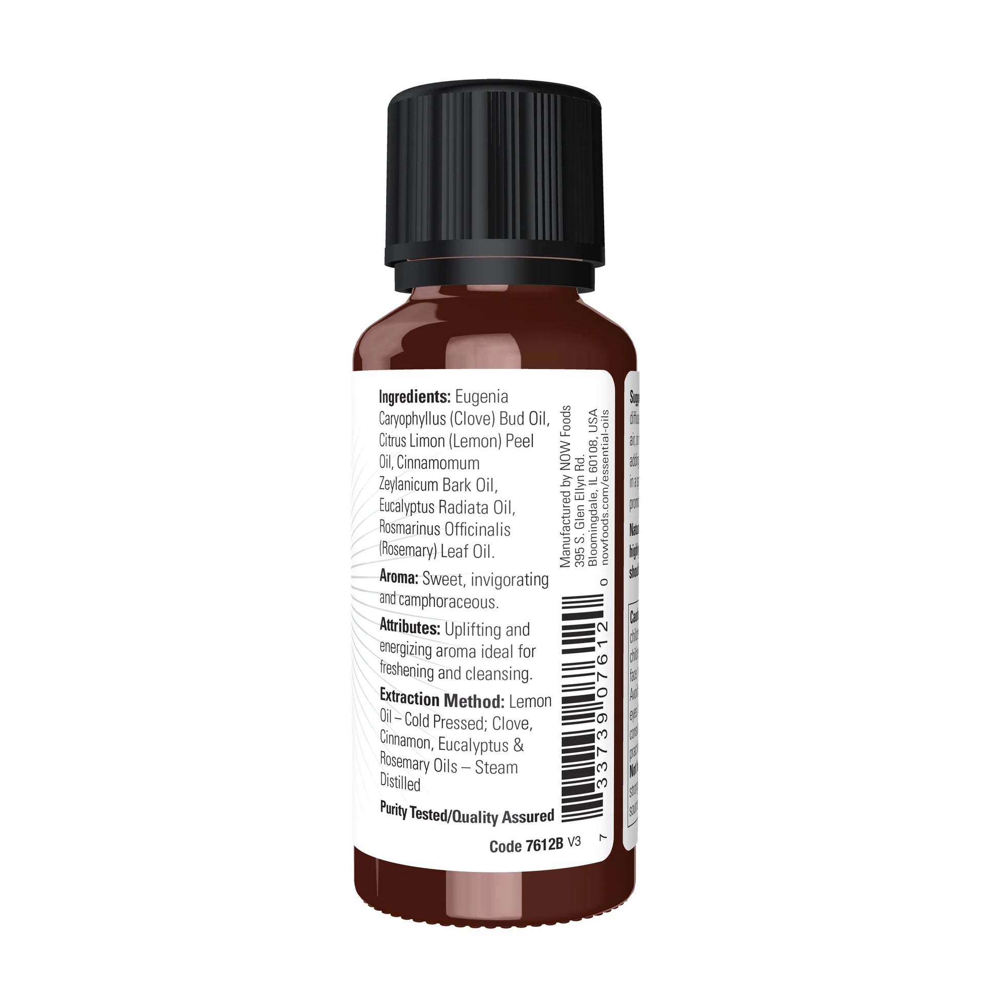 Essential Oils, Nature'S Shield, Energizing Aromatherapy Scent, Blend of Pure Essential Oils, Vegan, Child Resistant Cap, 1-Ounce