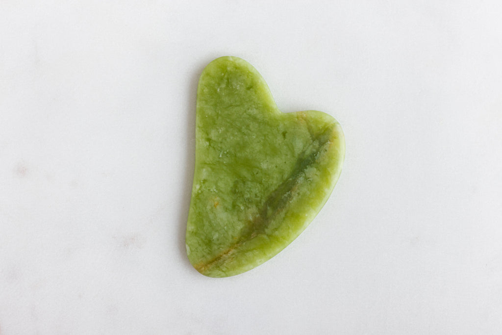 Jade Gua Sha Stone - Facial Massage Tool