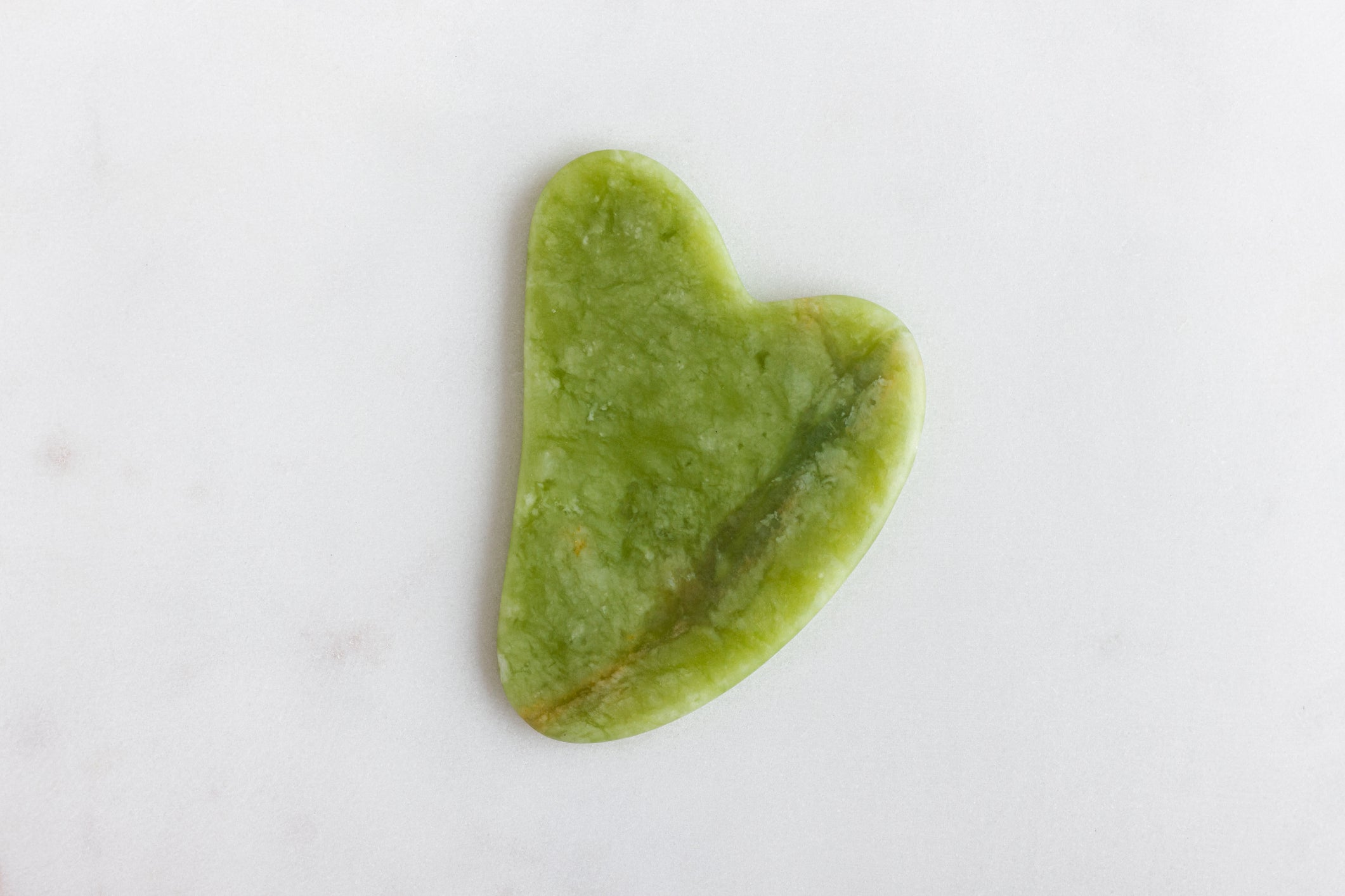 Jade Gua Sha Stone - Facial Massage Tool